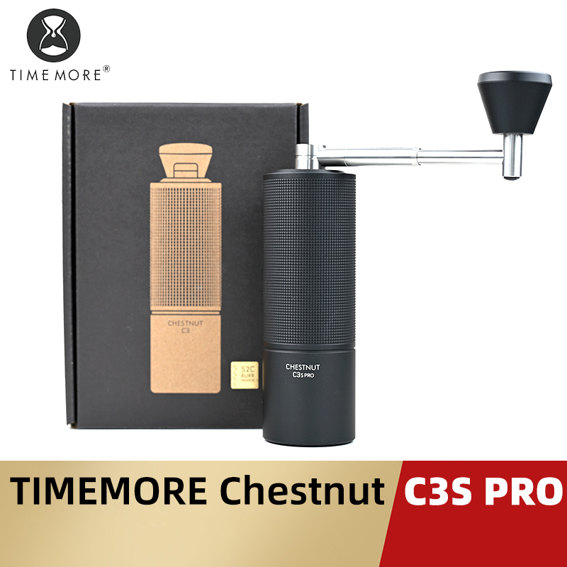 Burr Hand Grinder - TIMEMORE 栗 C3S プロ/C3ESP プロ手動コーヒーグラインダー折りたたみクランク S2C