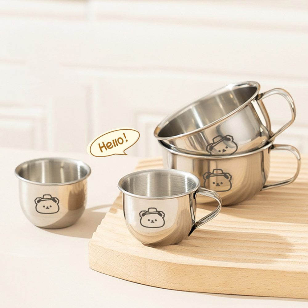 80/200/400mlの子供用ウォーターカップ。クマのデザ - Coffee Tea & Espresso Appliances のレビューと価格