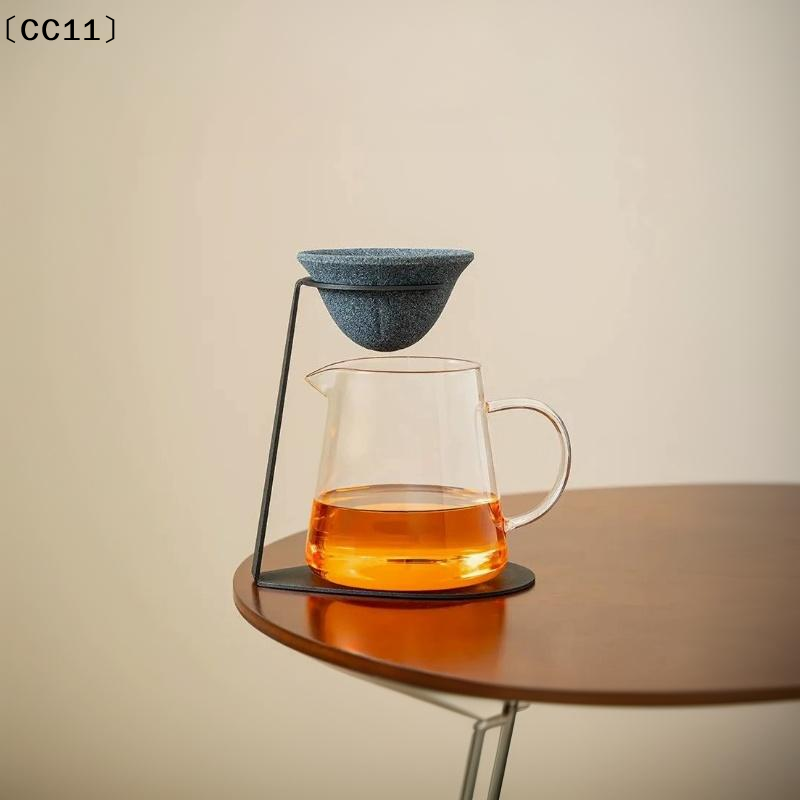 耐熱セラミック製の微細孔茶こしセット。お茶やコーヒーの抽出に - Coffee Tea And Sugar Set のレビューと価格