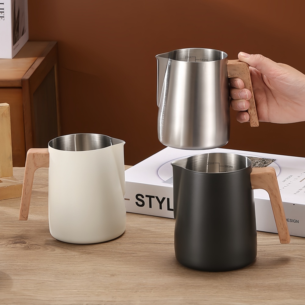 コーヒーミルク泡立てピッチャージャグ 304 ステンレス鋼精 - Barista Milk Jug のレビューと価格