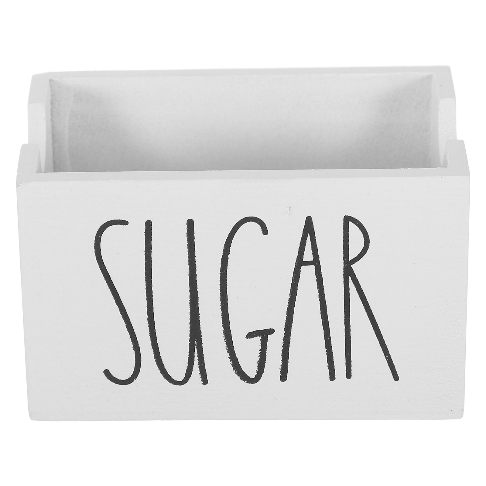 木製のシュガーパケットホルダー、木製のティーバッグ収納ボック - Coffee Tea Sugar のレビューと価格