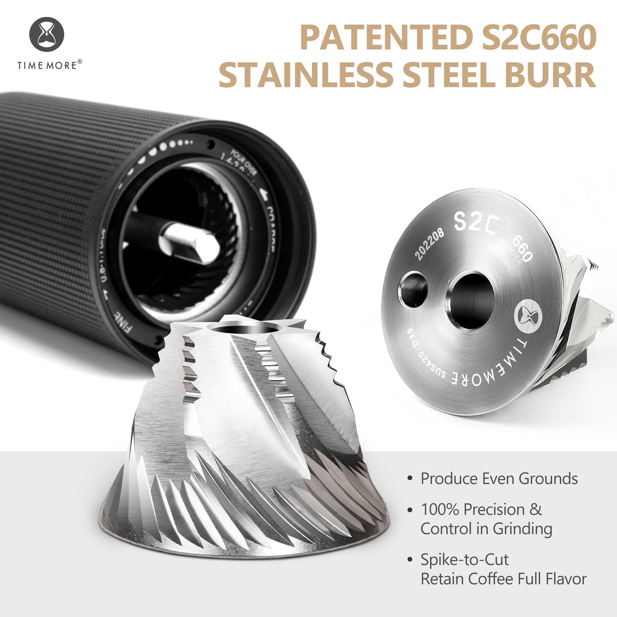 TIMEMORE 栗 C3S プロ/C3ESP プロ手動コー - Burr Hand Grinder のレビューと価格