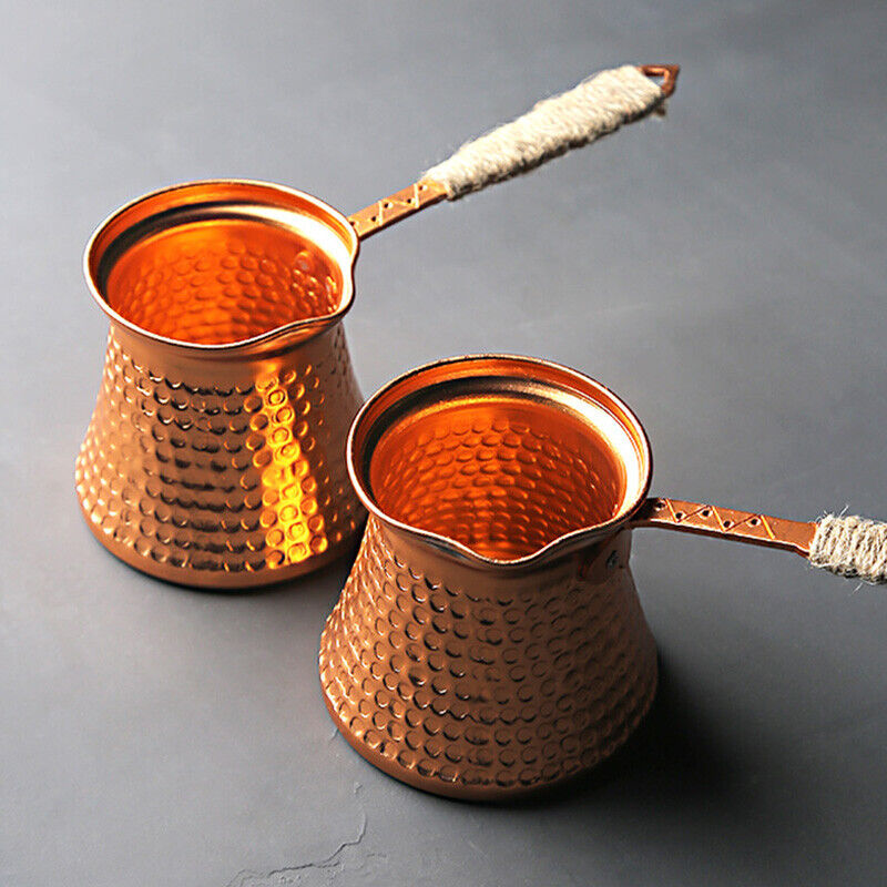 アンティーク銅トルココーヒーポット,ストーブトップ,ミルクウ - Moka Pot Stove のレビューと価格