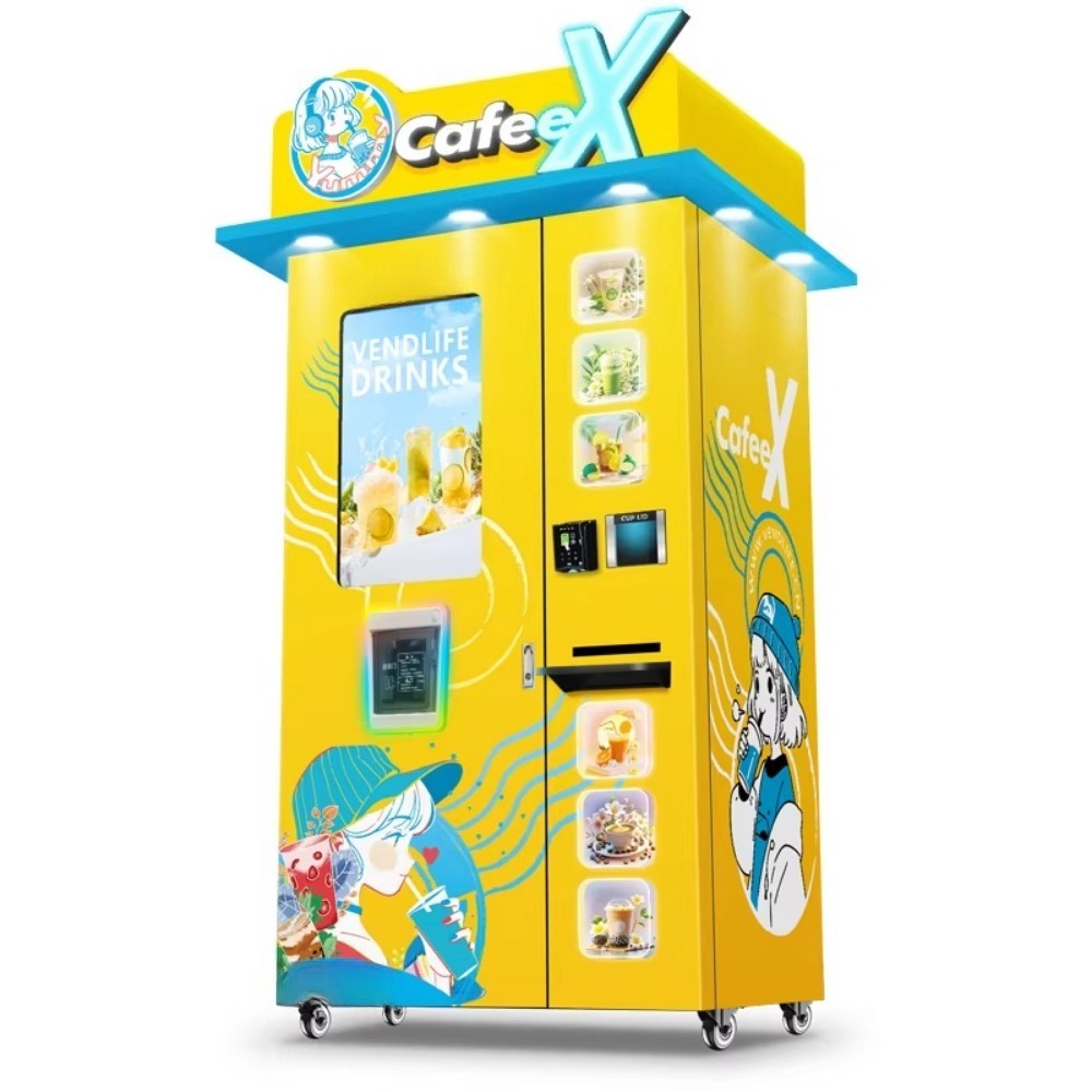フルーツジュースの自動販売機、インスタントコーヒーメーカー、 - Coffee Tea With Milk のレビューと価格