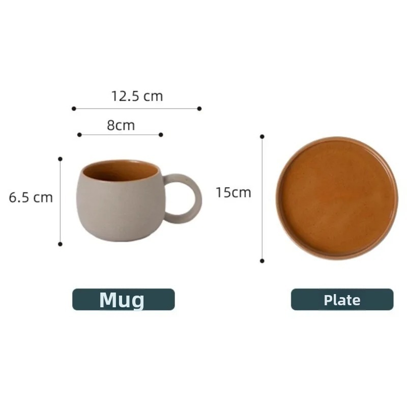 陶器製コーヒーカップセット 日本風 高級感あふれるアフタヌー - Coffee Tea And Sugar Set のレビューと価格