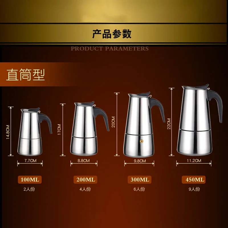 Mokka エスプレッソ ラテ パーコレーター ストーブ K - Moka Pot Stove のレビューと価格