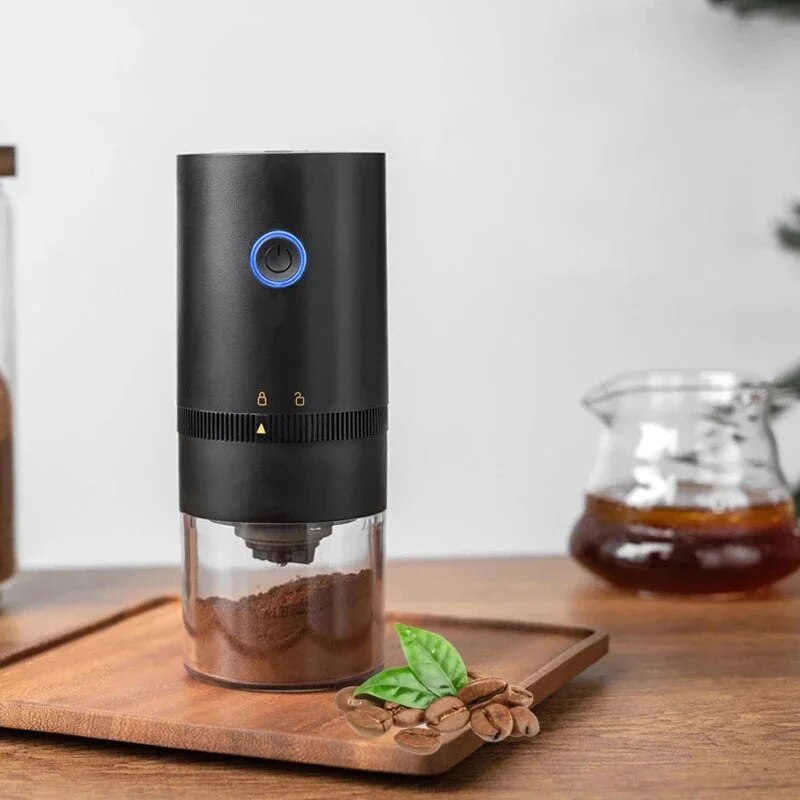 コーヒーグラインダータイプc usb充電プロセラミック粉砕コ - Burr Hand Grinder のレビューと価格